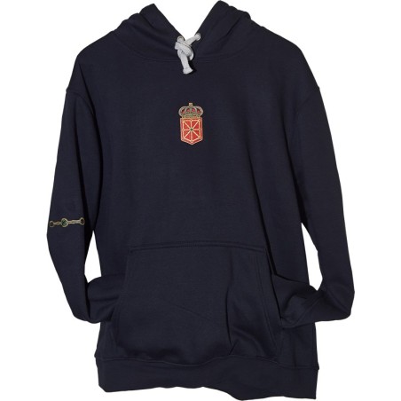 Sudadera con escudo de Navarra