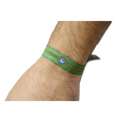 Pulsera de Pamplona bordada