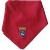 Pañuelo con escudo de Pamplona bordado.